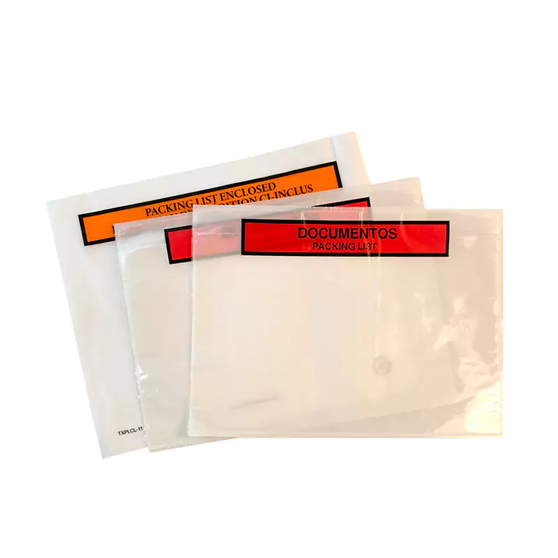 Biodegradable shipping label pouches