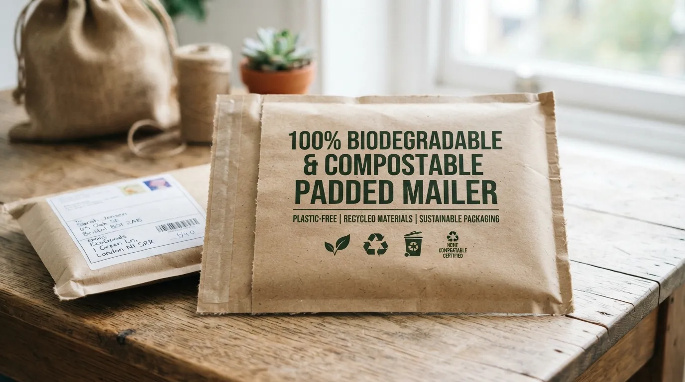 biodegradable padded envelope