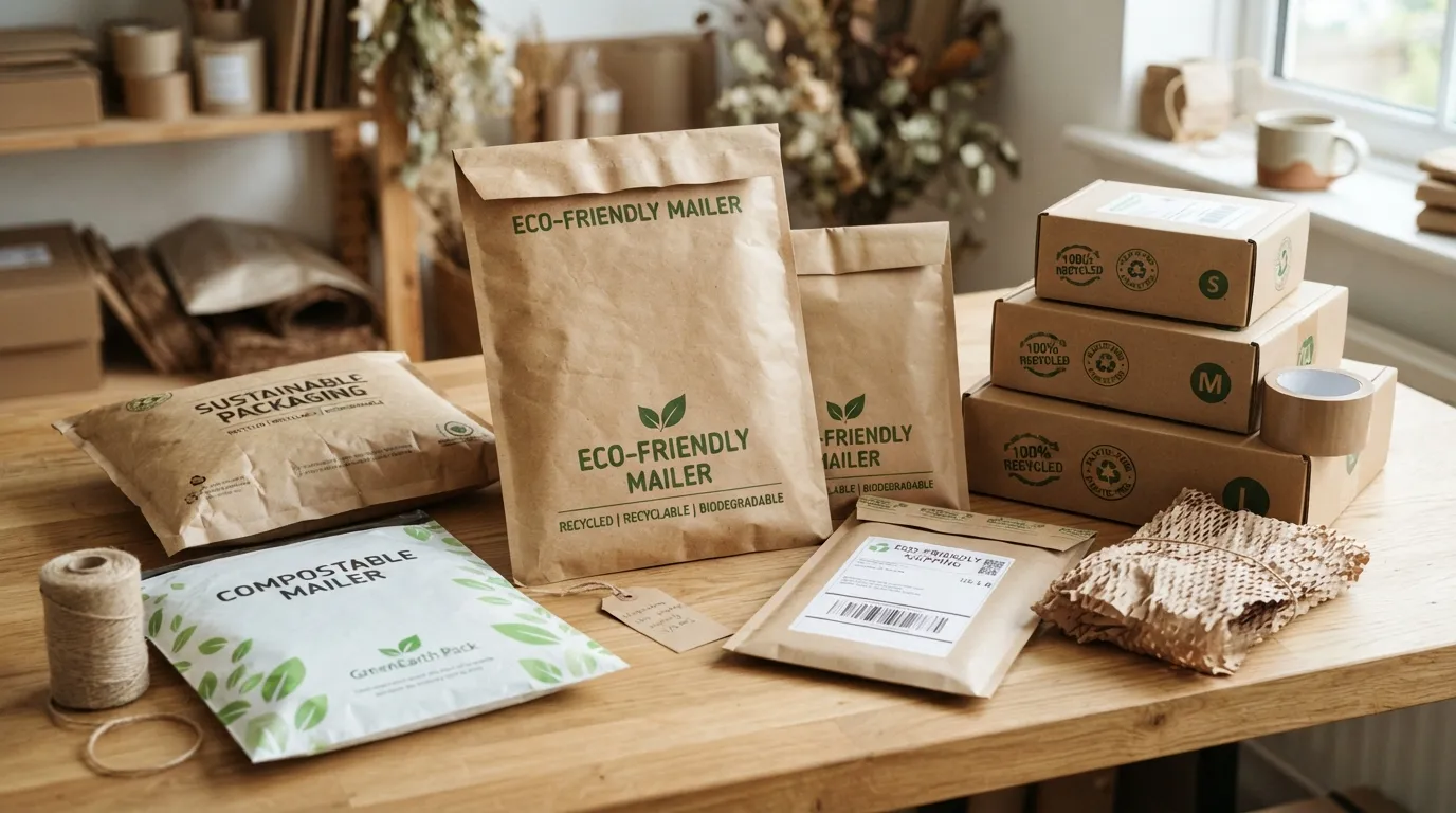eco friendly shipping mailers
